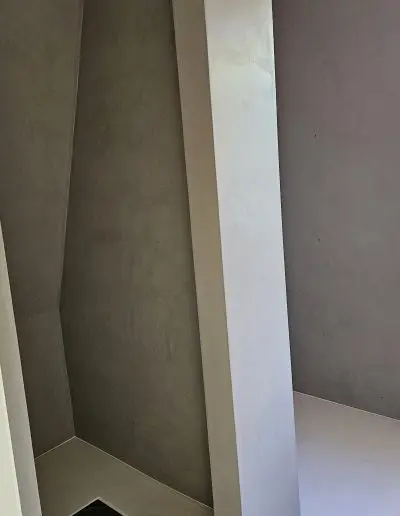Utfört av OC Design i samarbete med Microcement Stockholm.